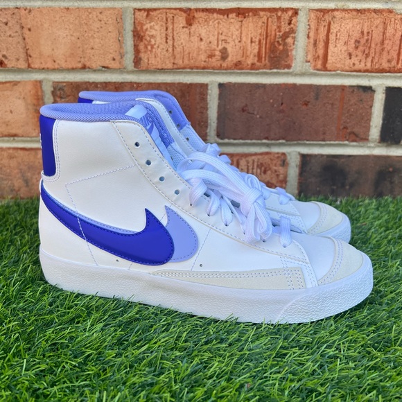 Nike Other - Nike Blazer Mid '77 SE GS 'Double Swoosh - Purple' size 6.5